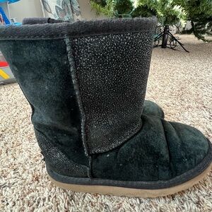 Uggs Black Sparkle Boots